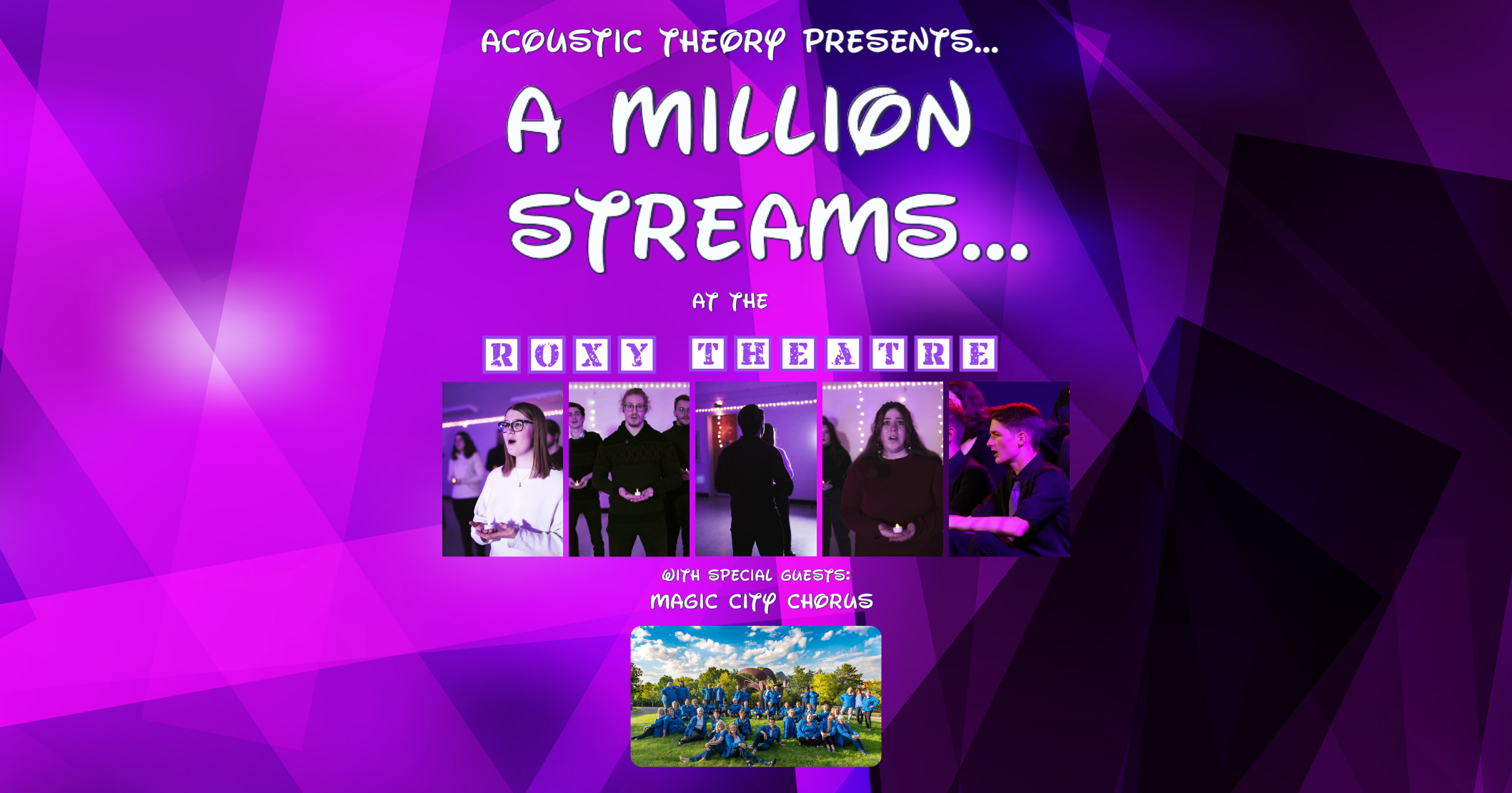 A Million Streams - A Cappella Concert