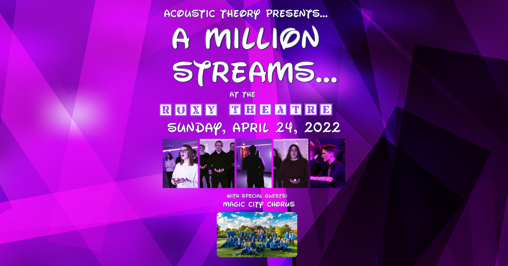 A Million Streams: An A Cappella Showcase